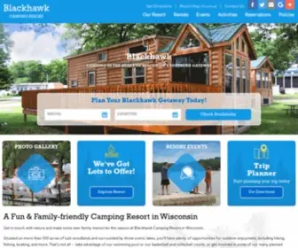 Blackhawkcampingresort.com(Blackhawk Camping Resort) Screenshot