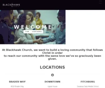 Blackhawkchurch.org(Building A Community To Reach A Community) Screenshot