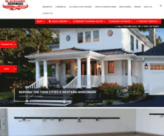 Blackhawkgaragedoor.com(Garage Door Installation & Service) Screenshot