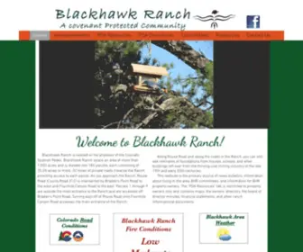 Blackhawkranch.org(Blackhawk Ranch Property Owners Association) Screenshot