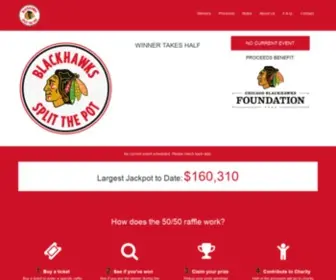 Blackhawks5050.com(Chicago Blackhawks 50) Screenshot