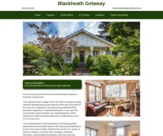 Blackheathgetaway.com.au(Blackheath Getaway) Screenshot