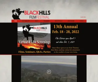 Blackhillsfilmfestival.org(Annual film festival in the Black Hills) Screenshot