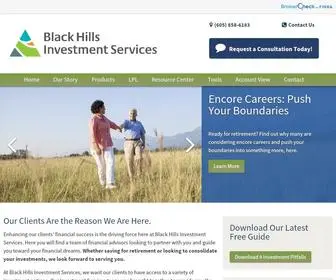 Blackhillsinvestmentservices.com(Michael Paikos) Screenshot
