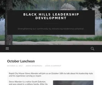 Blackhillsleadership.com(Black Hills Leadership Development) Screenshot