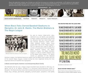 Blackhistoryheroes.com(Black History Heroes) Screenshot