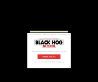 Blackhogbrewing.com(Black Hog Brewing) Screenshot