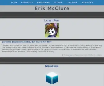 Blackhole12.com(Erik McClure) Screenshot