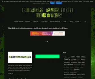 Blackhorrormovies.com(African-Americans in Horror Films) Screenshot