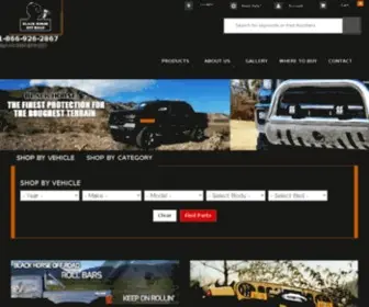 Blackhorseoffroad.com(Black Horse) Screenshot