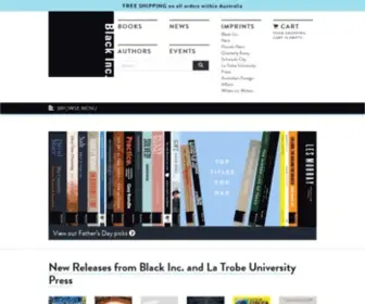 Blackincbooks.com.au(Black Inc) Screenshot