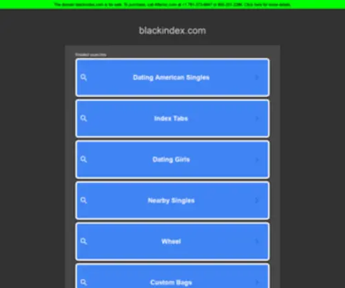 Blackindex.com(Black mold) Screenshot