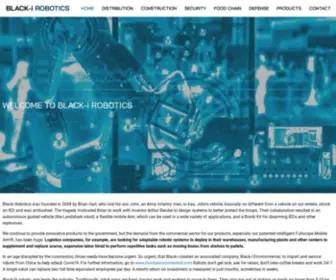 Blackirobotics.com(BLACK-i ROBOTICS) Screenshot