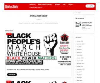 Blackisbackcoalition.org(Black is Back Coalition) Screenshot