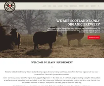 Blackislebrewery.com(Black Isle Brewery) Screenshot