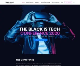 Blackistechconference.com(Blackistechconference) Screenshot