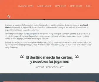 Blackjack-Online.es Screenshot