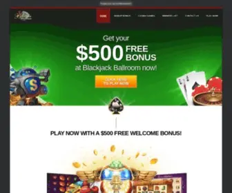 Blackjackballroom.eu Screenshot