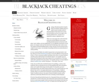 Blackjackcheatings.com Screenshot