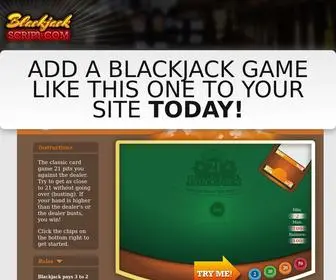 Blackjackscript.com Screenshot
