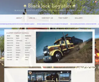 Blackjackvtc.com(Logistics) Screenshot