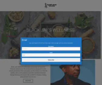 Blackjayswellness.com(Black Jays Wellness) Screenshot