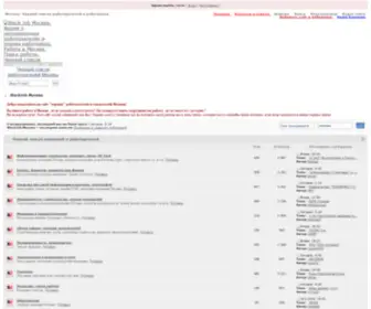 Blackjob.msk.ru(Черные списки работодателей Москвы) Screenshot