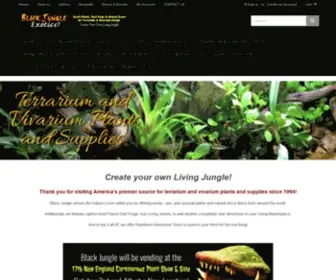 Blackjungleterrariumsupply.com(You have discovered Black Jungle Exotics) Screenshot