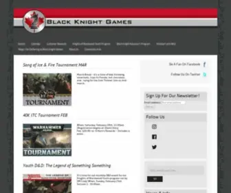 Blackknightgames.ca(Black Knight Games) Screenshot