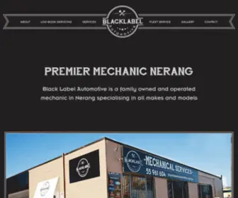 Blacklabelautomotive.com.au(Black Label Automotive) Screenshot