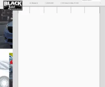 Blacklabelwholesale.com(MM Enterprises) Screenshot