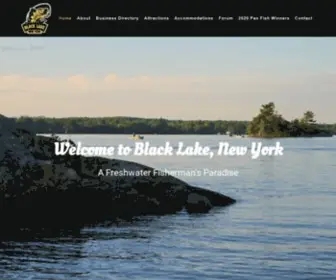 Blacklakeny.com(Black Lake) Screenshot