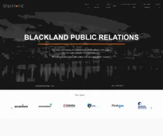 Blacklandpr.com(BlacklandPR) Screenshot