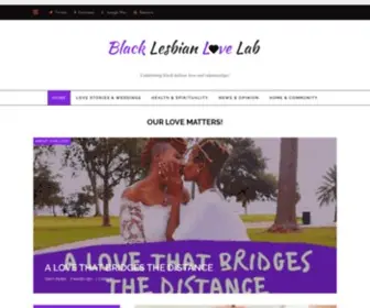 Blacklesbianlovelab.com(Black Lesbian Love Lab) Screenshot