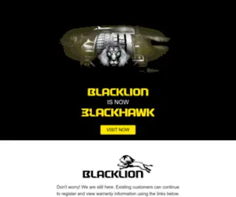 Blackliontyres.com(Blacklion Tires USA and Canada) Screenshot