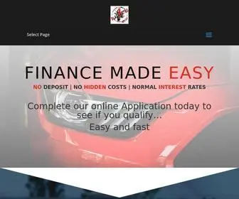 Blacklistedvehiclefinance.com(Blacklisted Vehicle finance) Screenshot