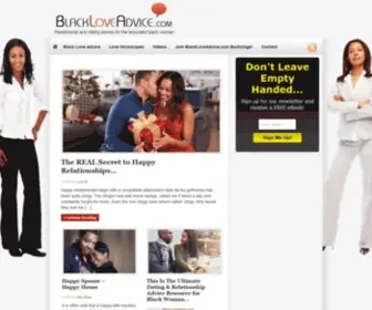 Blackloveadvice.com(Provides detailed relationship and dating advice to African American women through articles) Screenshot