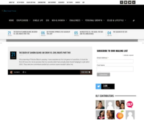 Blackloveforum.com(Black Love Forum) Screenshot