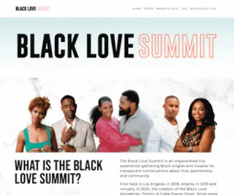 Blacklovesummit.com(Black Love Summit) Screenshot