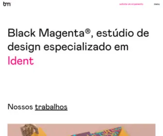 Blackmagenta.com.br(Black Magenta) Screenshot