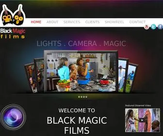 Blackmagic.co.ke(Black Magic Films) Screenshot