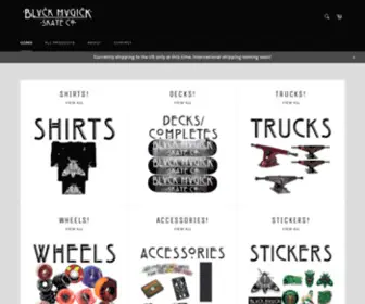 Blackmagickskateco.com(Black Magick Skate Co) Screenshot