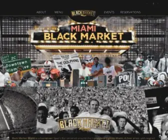 Blackmarketmia.com(Black Market Miami) Screenshot