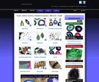 Blackmarketminerals.com(Quality gemstones) Screenshot