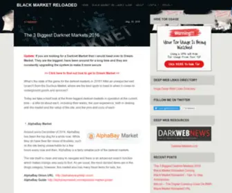 Blackmarketreloaded.org(Black Market Reloaded) Screenshot