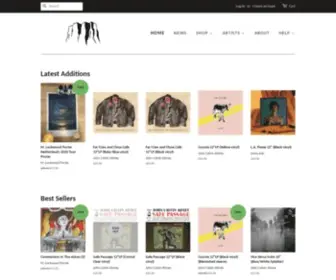 Blackmesarecords.com(Black Mesa Records) Screenshot