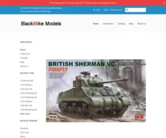 Blackmikemodels.co.uk(BlackMike Models) Screenshot