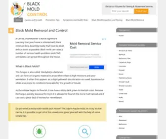 Blackmoldcontrol.com(Black Mold Removal and Control) Screenshot