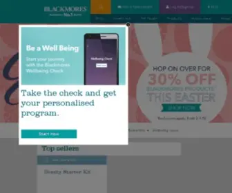 Blackmores.com(Blackmores) Screenshot