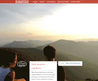 Blackmountainexpeditions.com(Black Mountain Expeditions) Screenshot